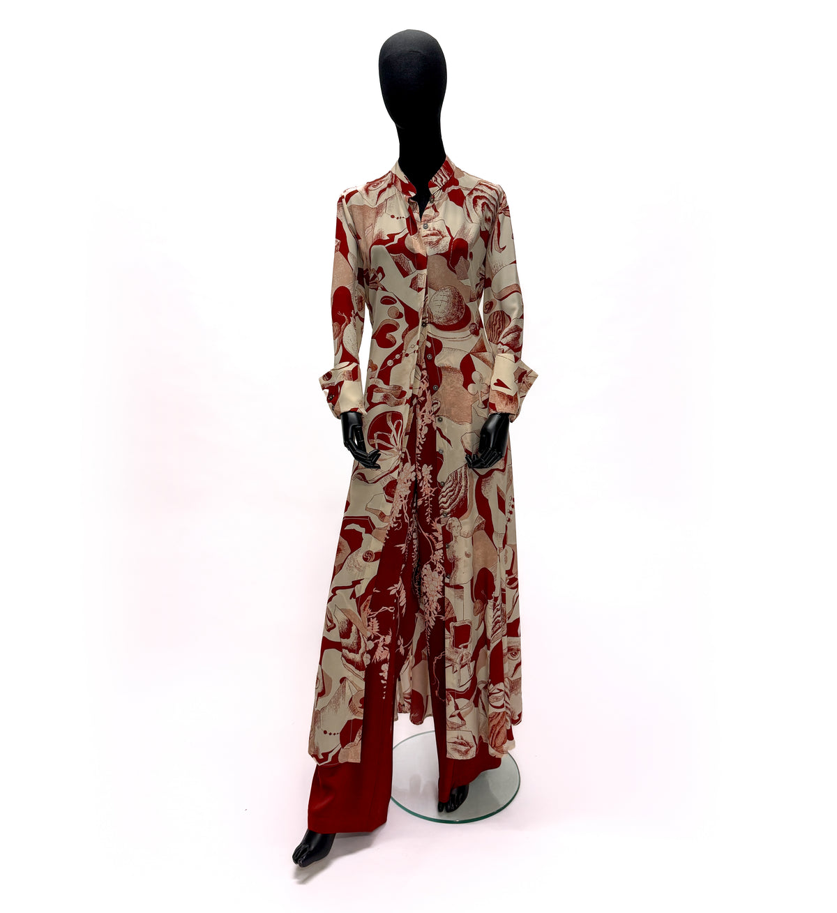 DAPHNE SILK BRICK SURREAL