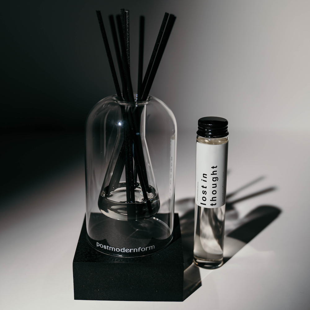 lost in thought (balsam + saffron + clove) - diffuser set