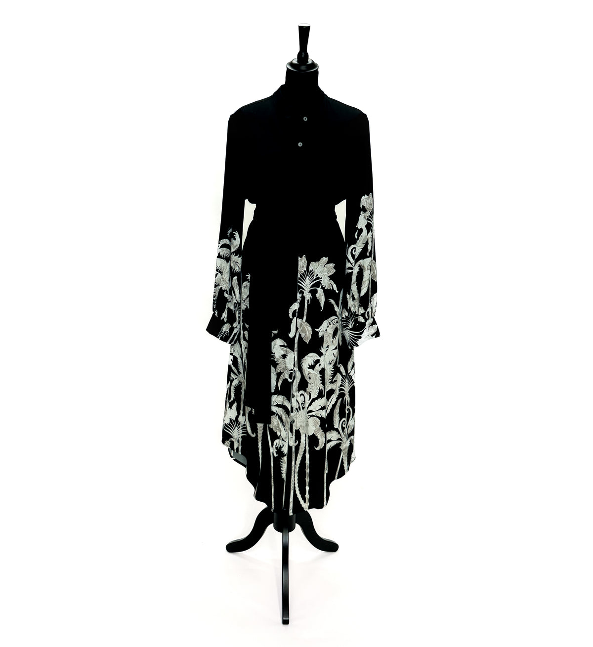 DONNA MIXED FIBERS BLACK PALM