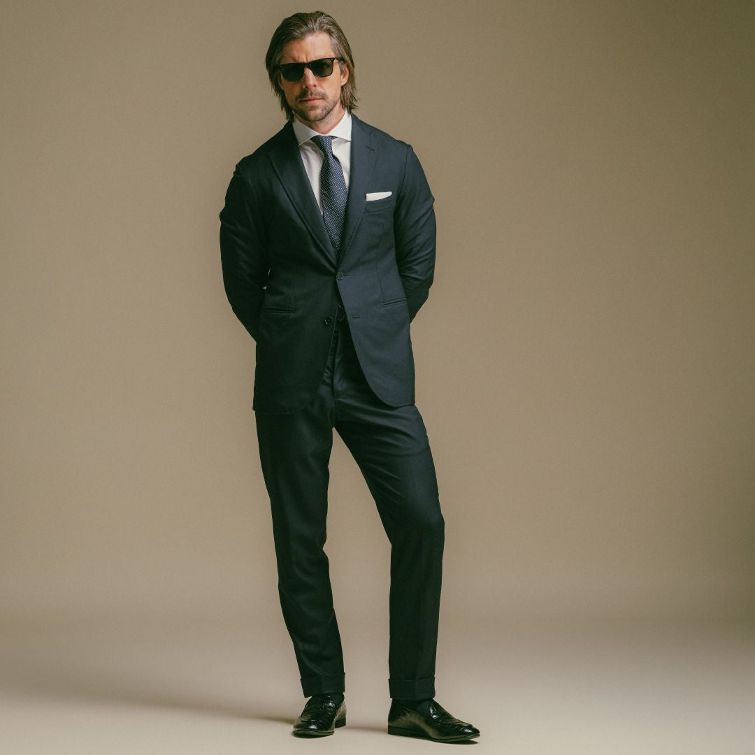 Men's Black Full Croc Milano Loafer