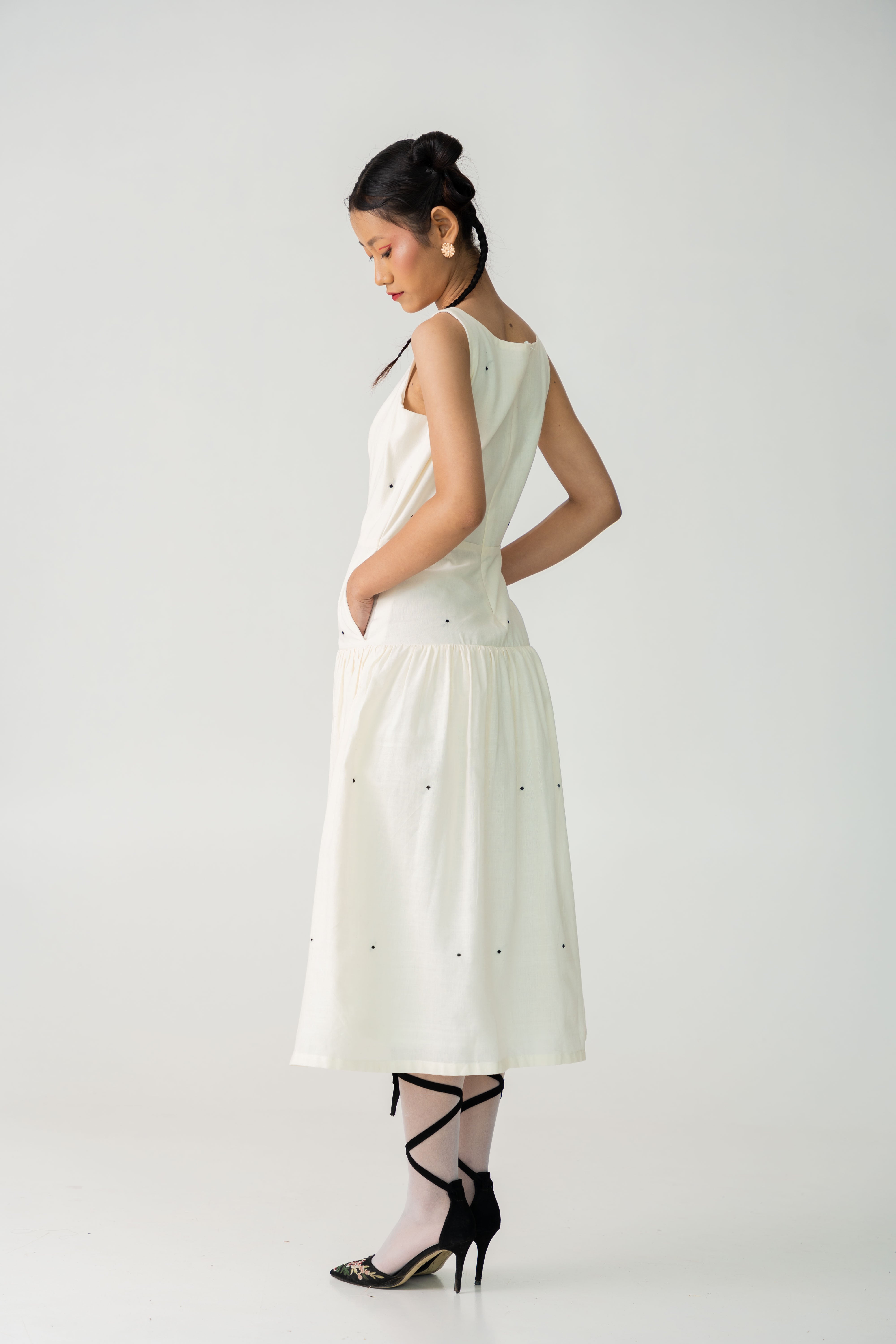 SPECKLE SUMMER DRESS