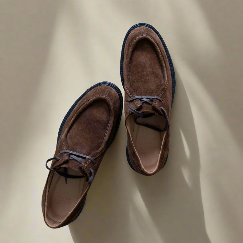 Men's Chestnut Suede Tuscan Moc Boot