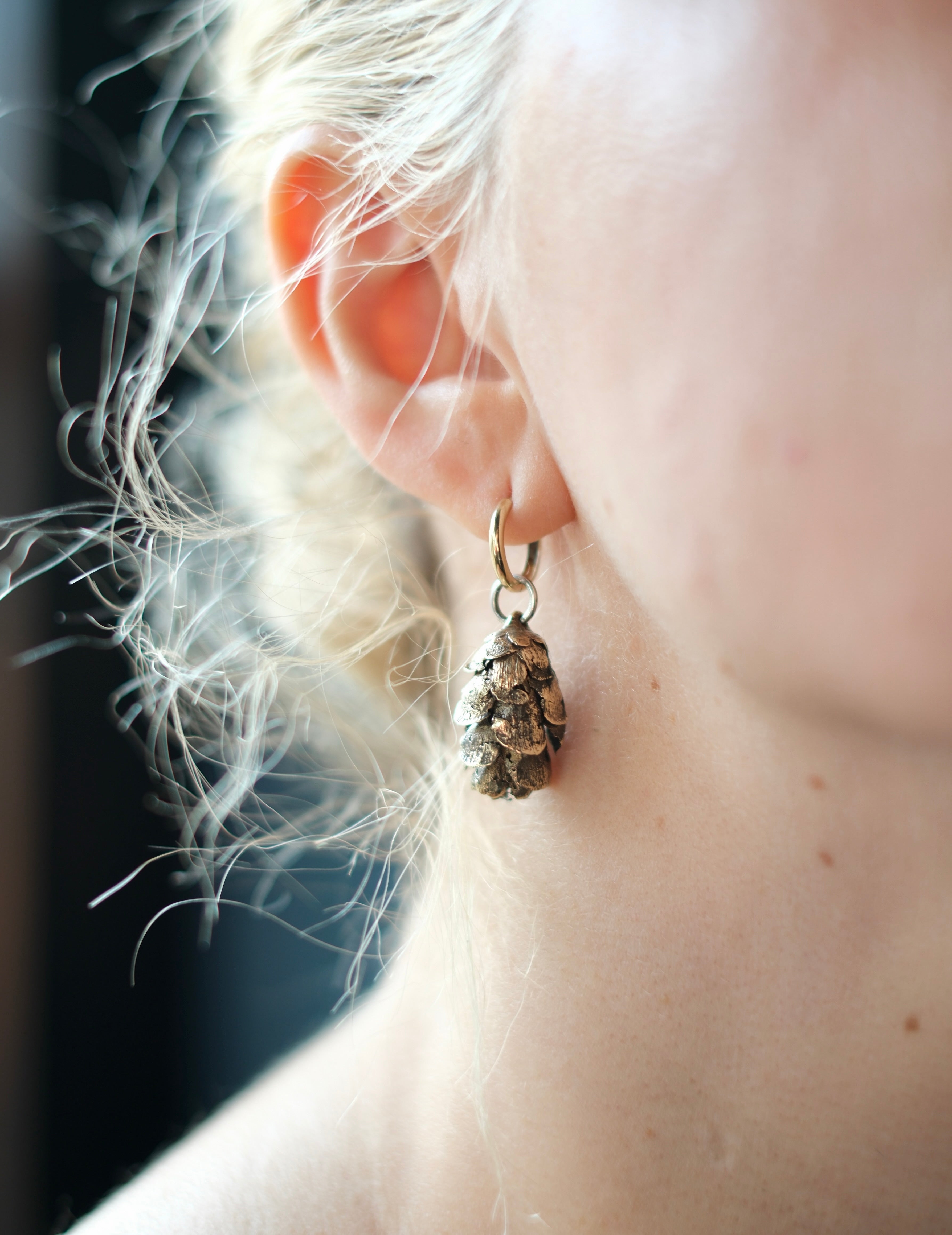 Pine Cone in Brass (small)