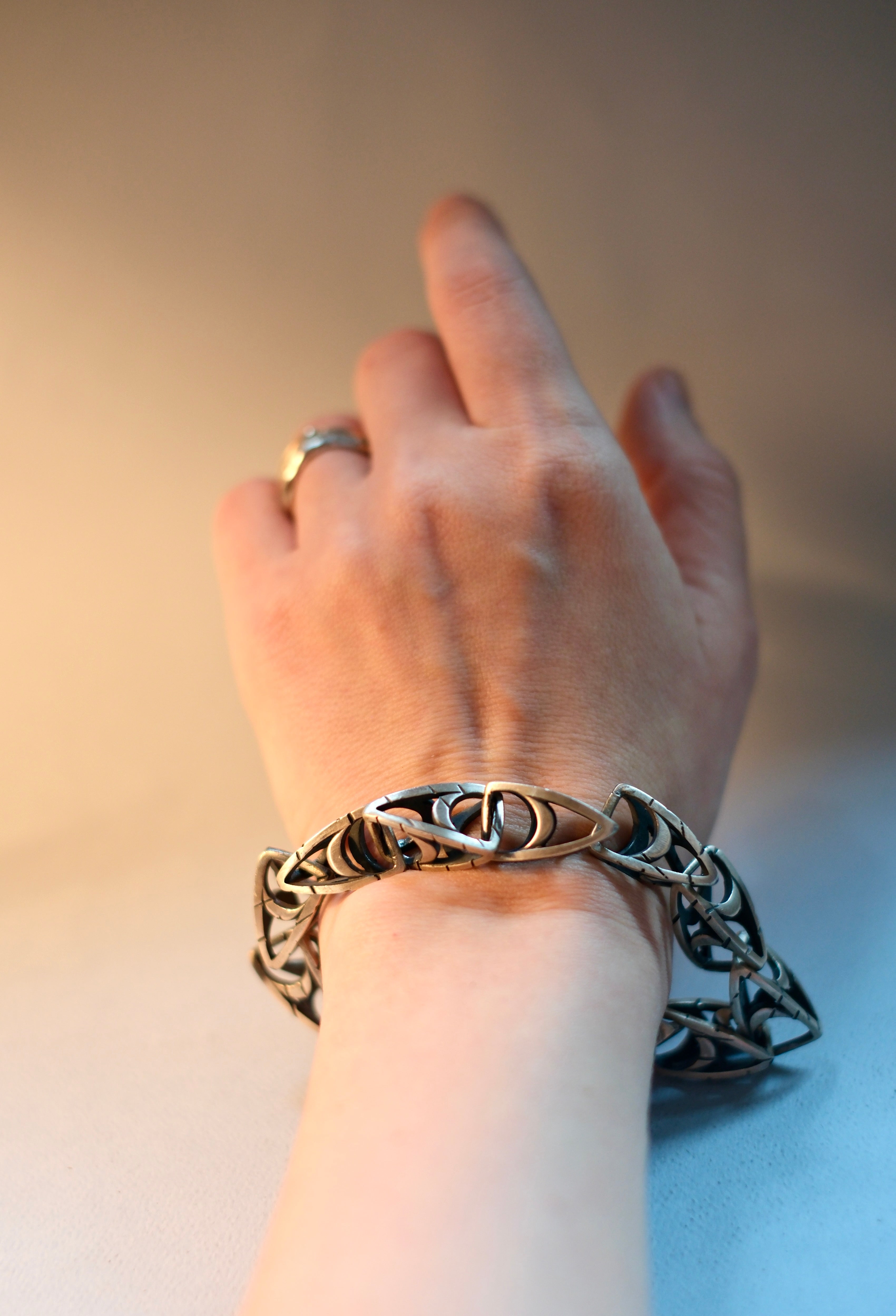 TACET signature bracelet in Silver