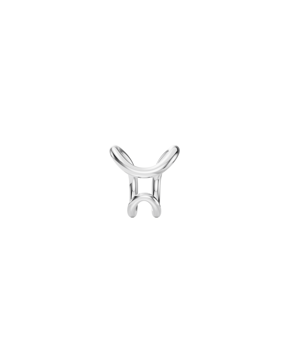 Double Vault Ear Cuff – Sterling Silver