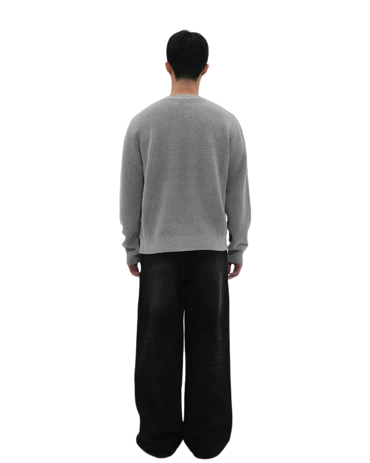 Heather Gray Knit Sweater