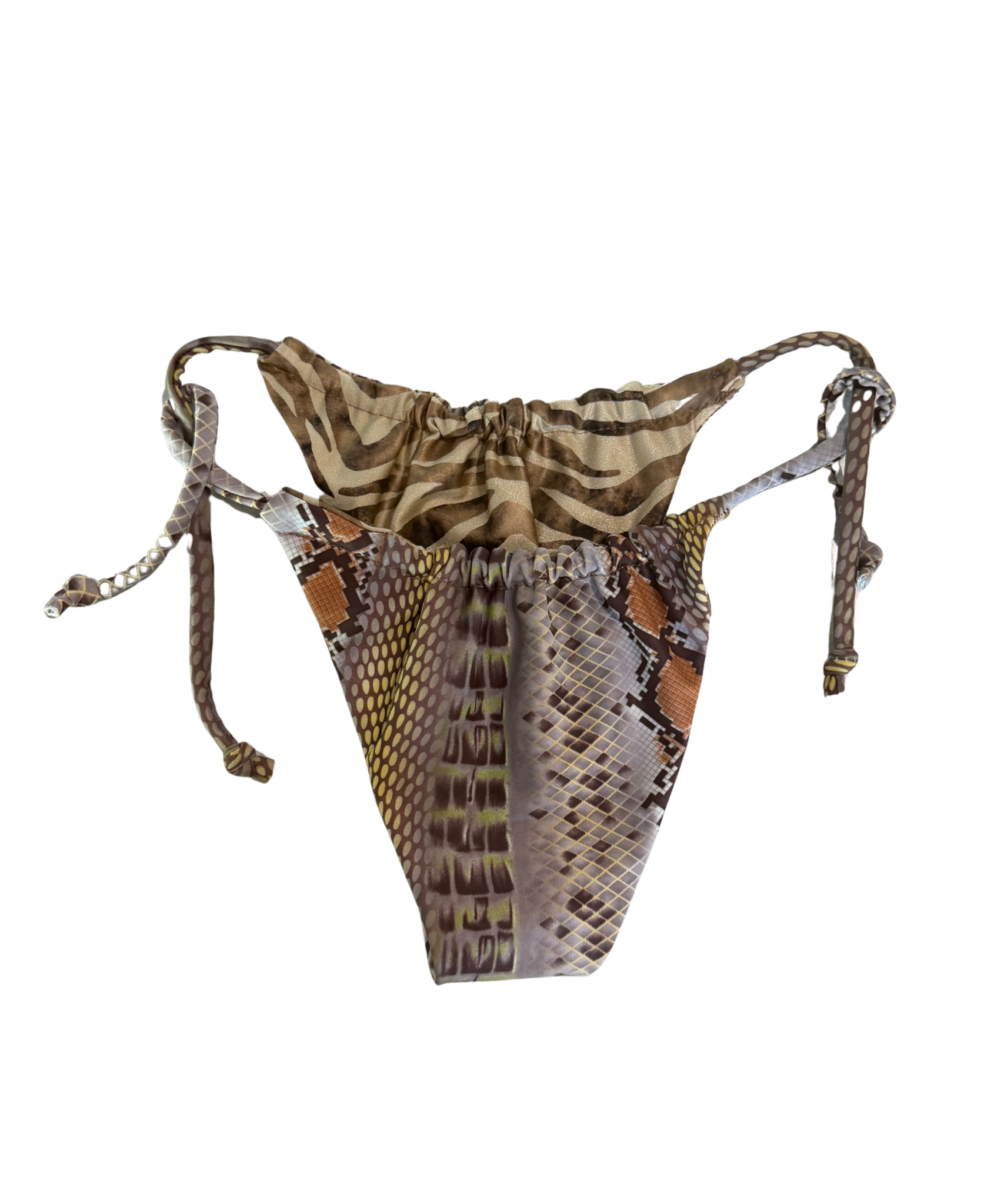 ELENA REVERSIBLE TRIANGLE BIKINI BOTTOMS