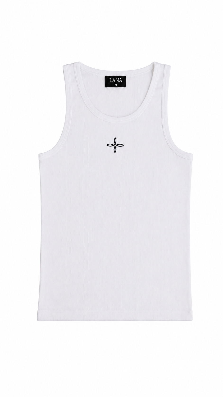 EMBLEM RIBBED TANK