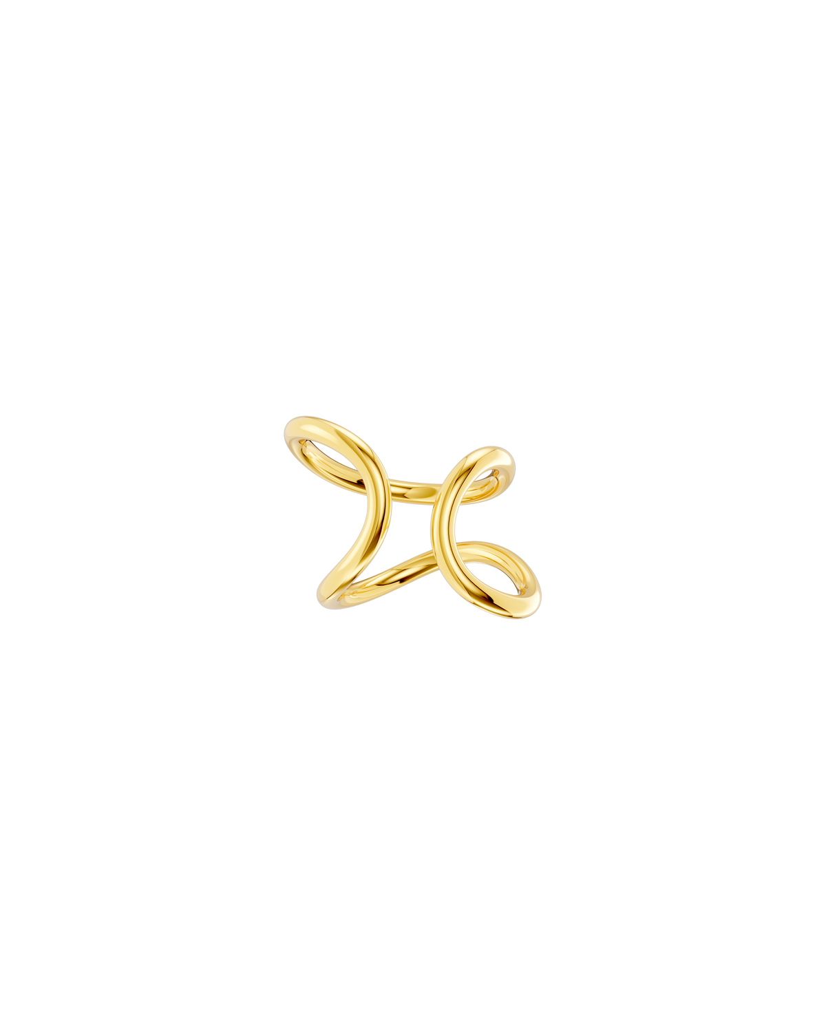 Embrace Ring – 18K Gold Vermeil