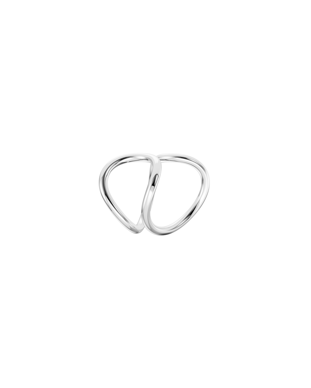Embrace Ring – Sterling Silver