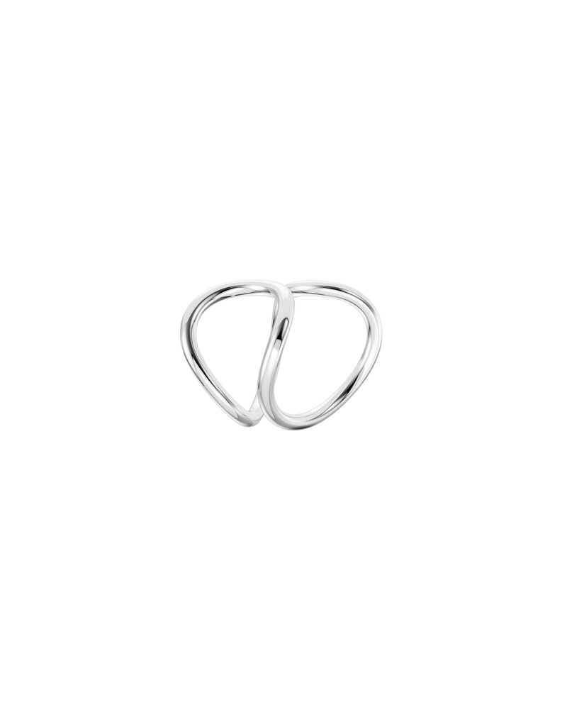 Embrace Ring – Sterling Silver