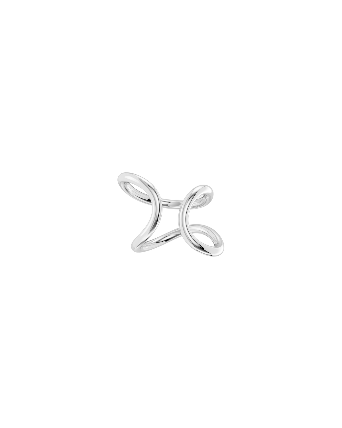 Embrace Ring – Sterling Silver