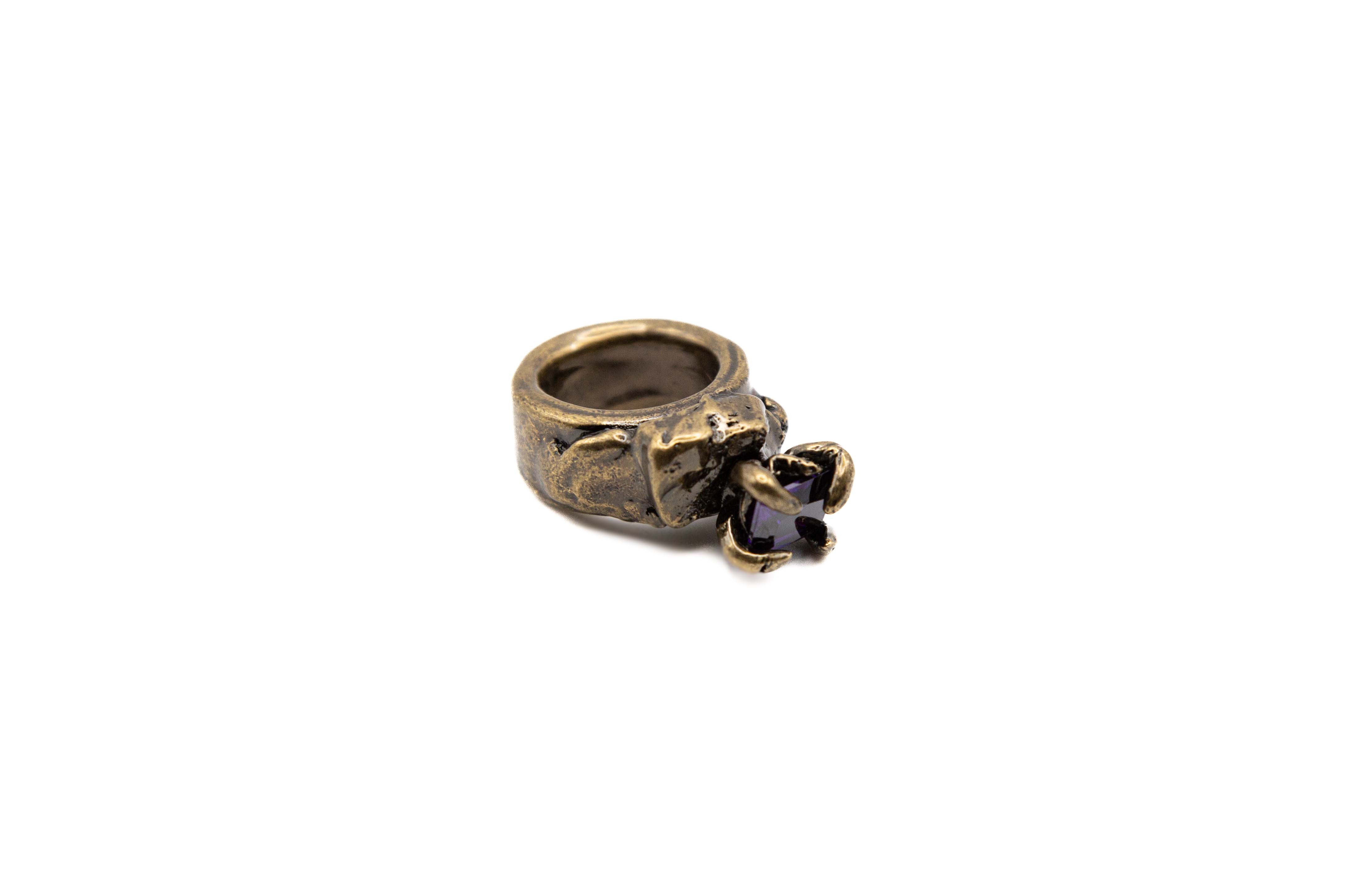 FABLE 24K gold-plated brass Ring