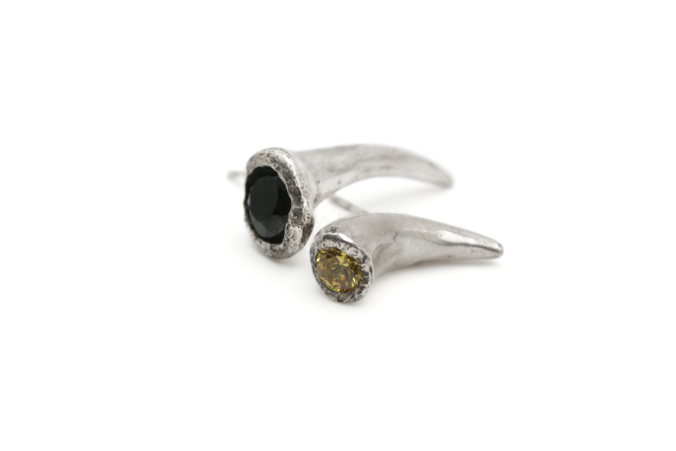 FANGS 925 Sterling Silver Earrings