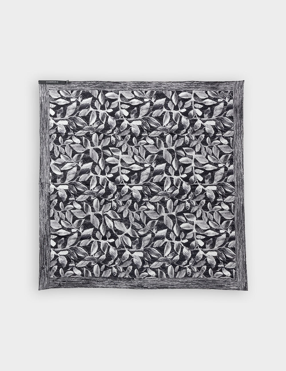 Floral Print Silk Scarf KW