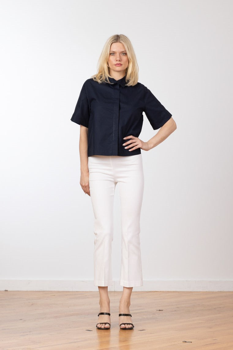 LEO F1145 WHITE STRETCH