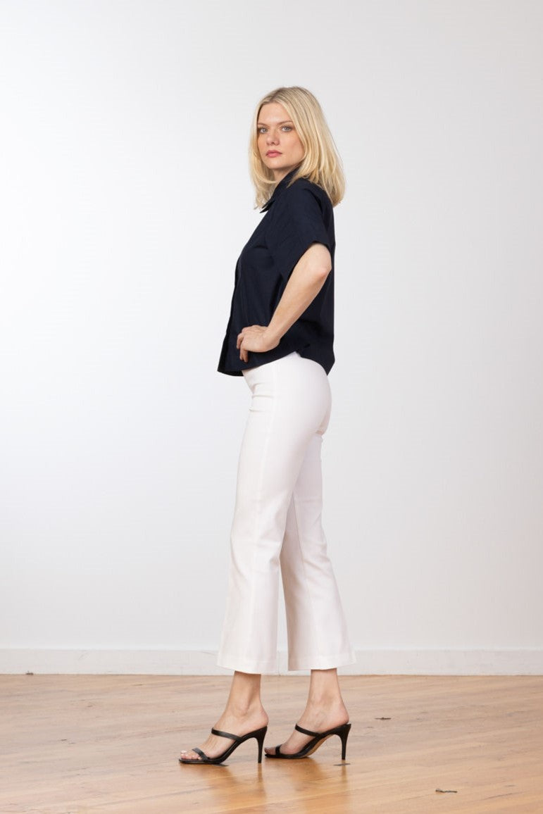 LEO F1145 WHITE STRETCH