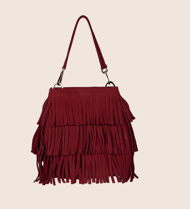 Fringe Bucket Bag