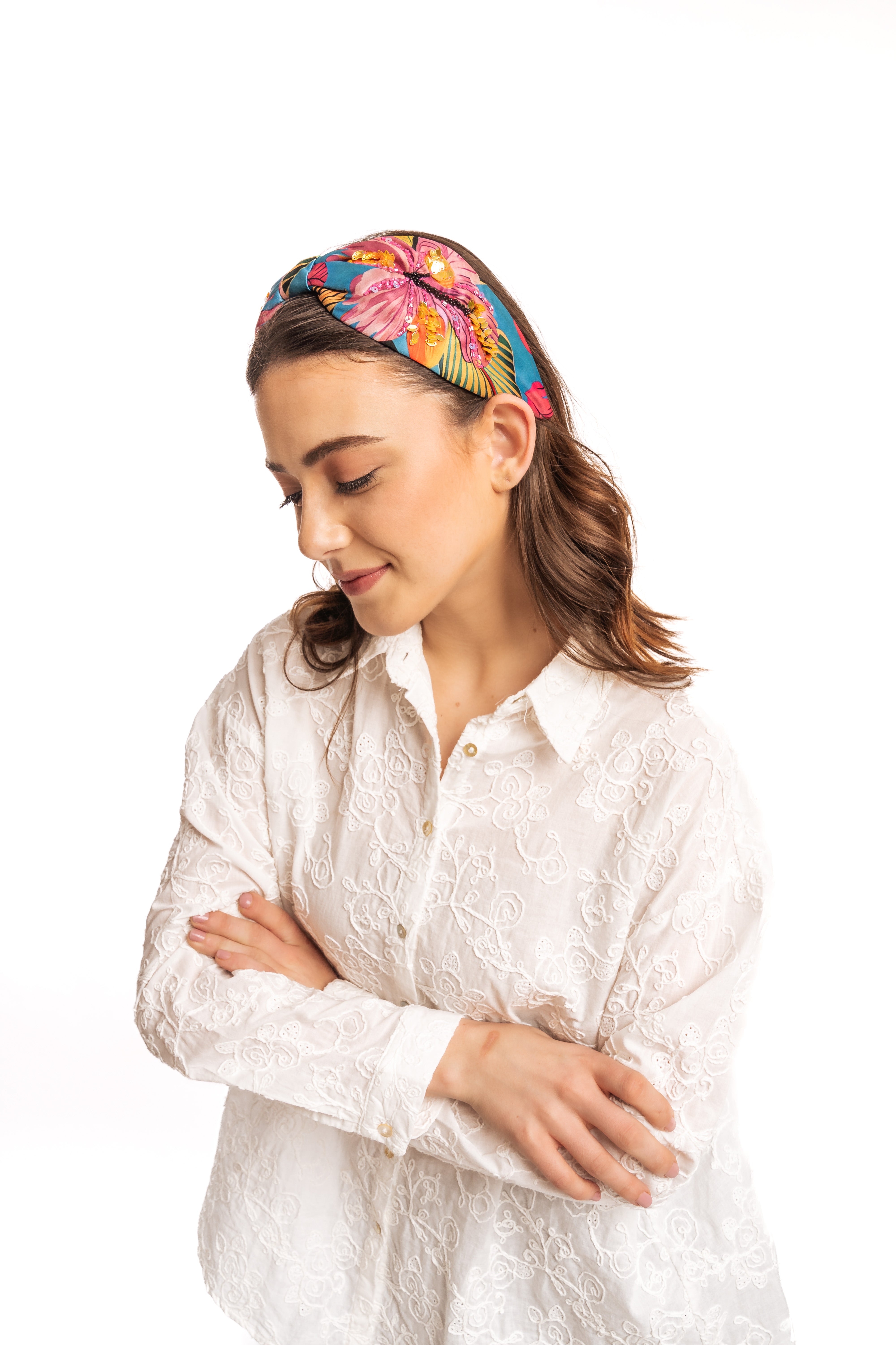 Embroidered Headband NMJ