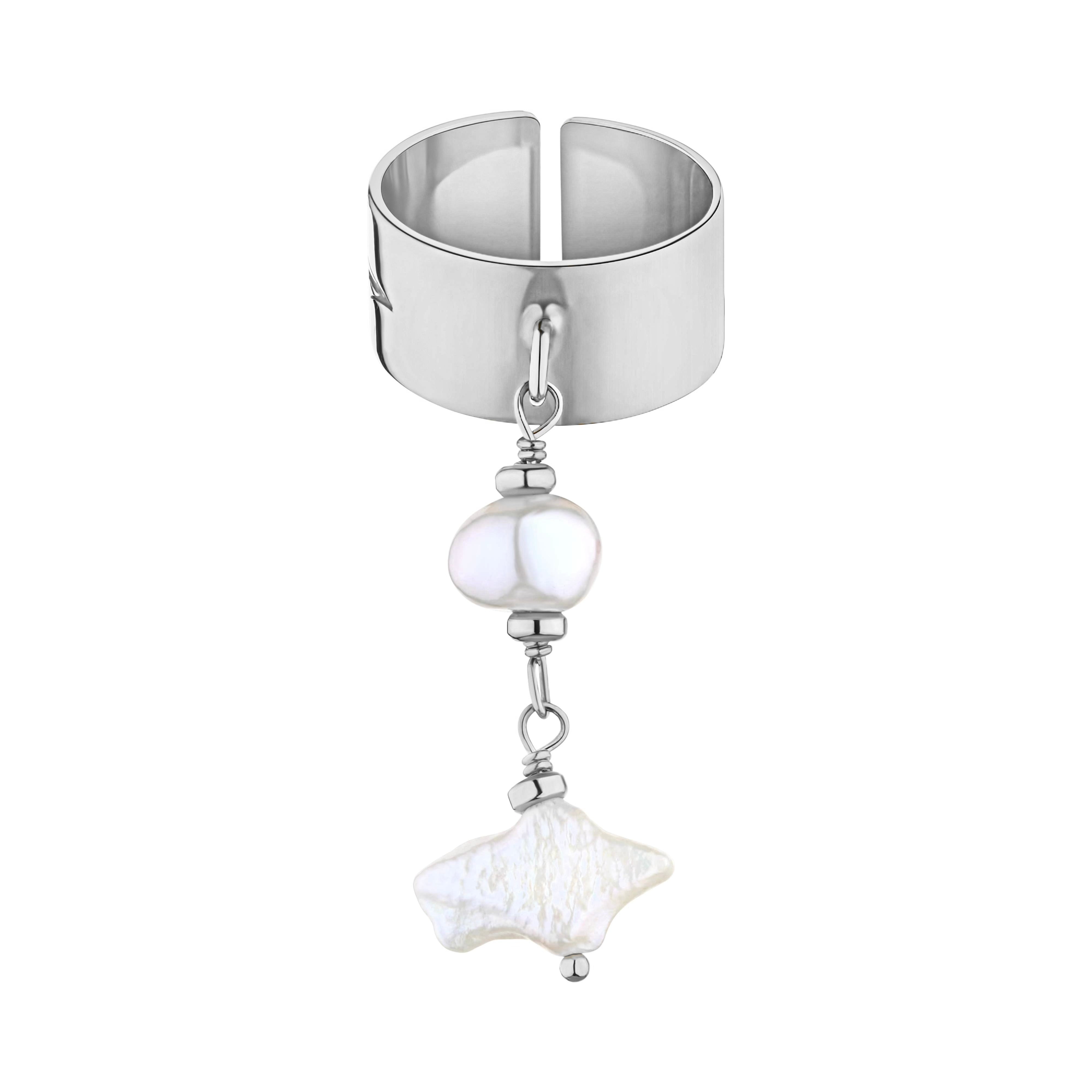 FLEUR RING SILVER