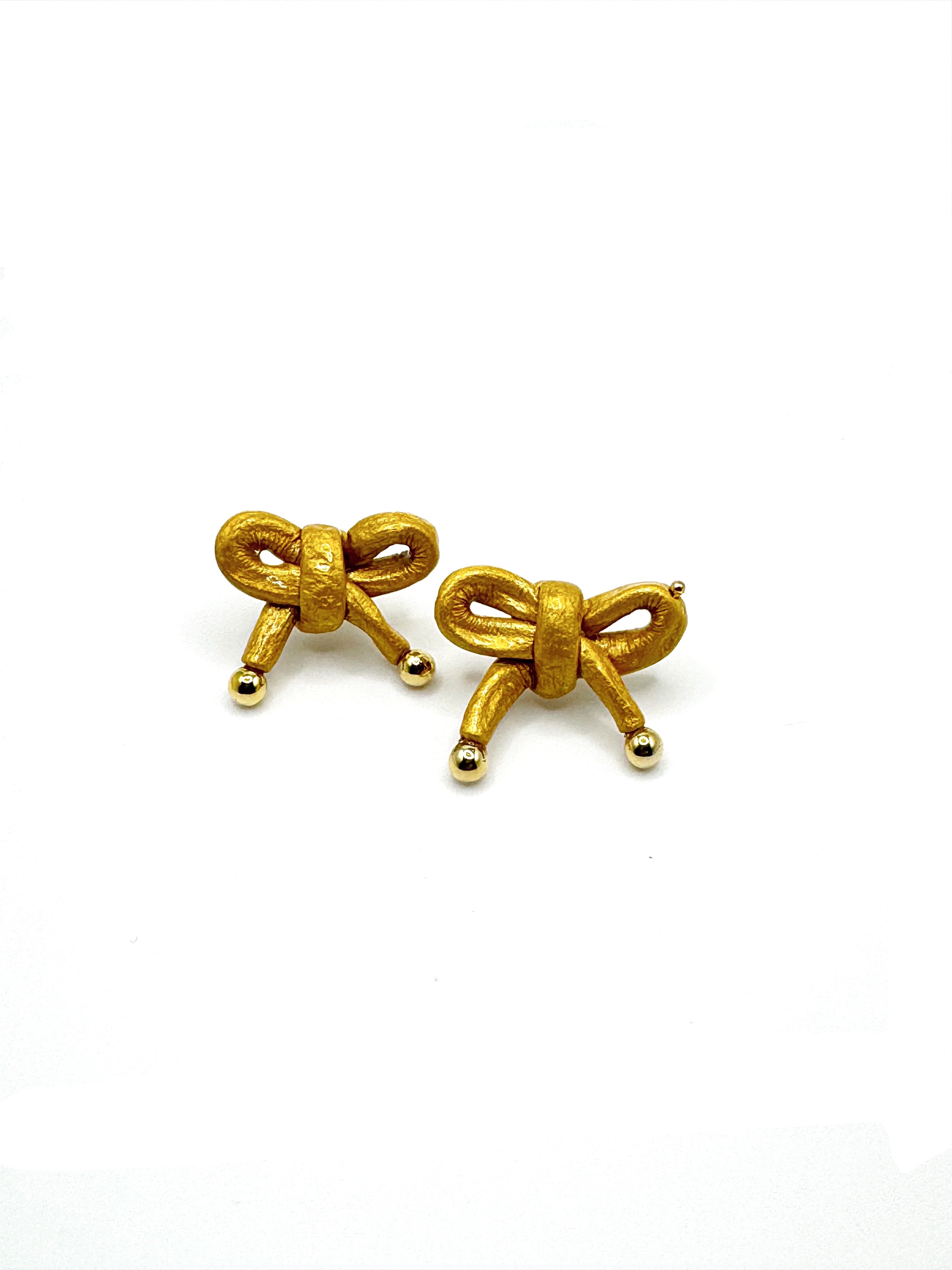 MINI BOWS IN MY POCKET STUD EARRINGS SET