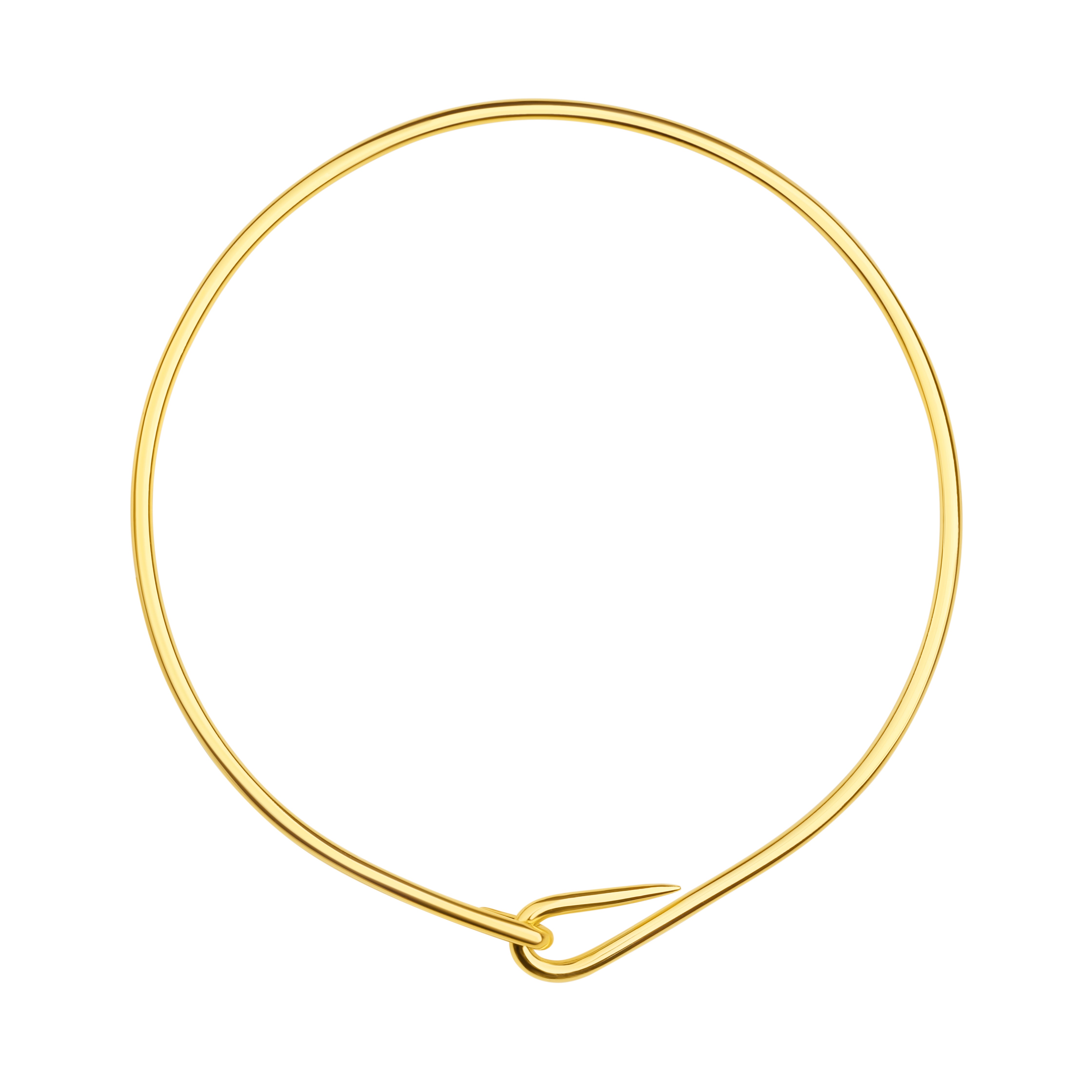 “LOOP” NECKLACE SILVER