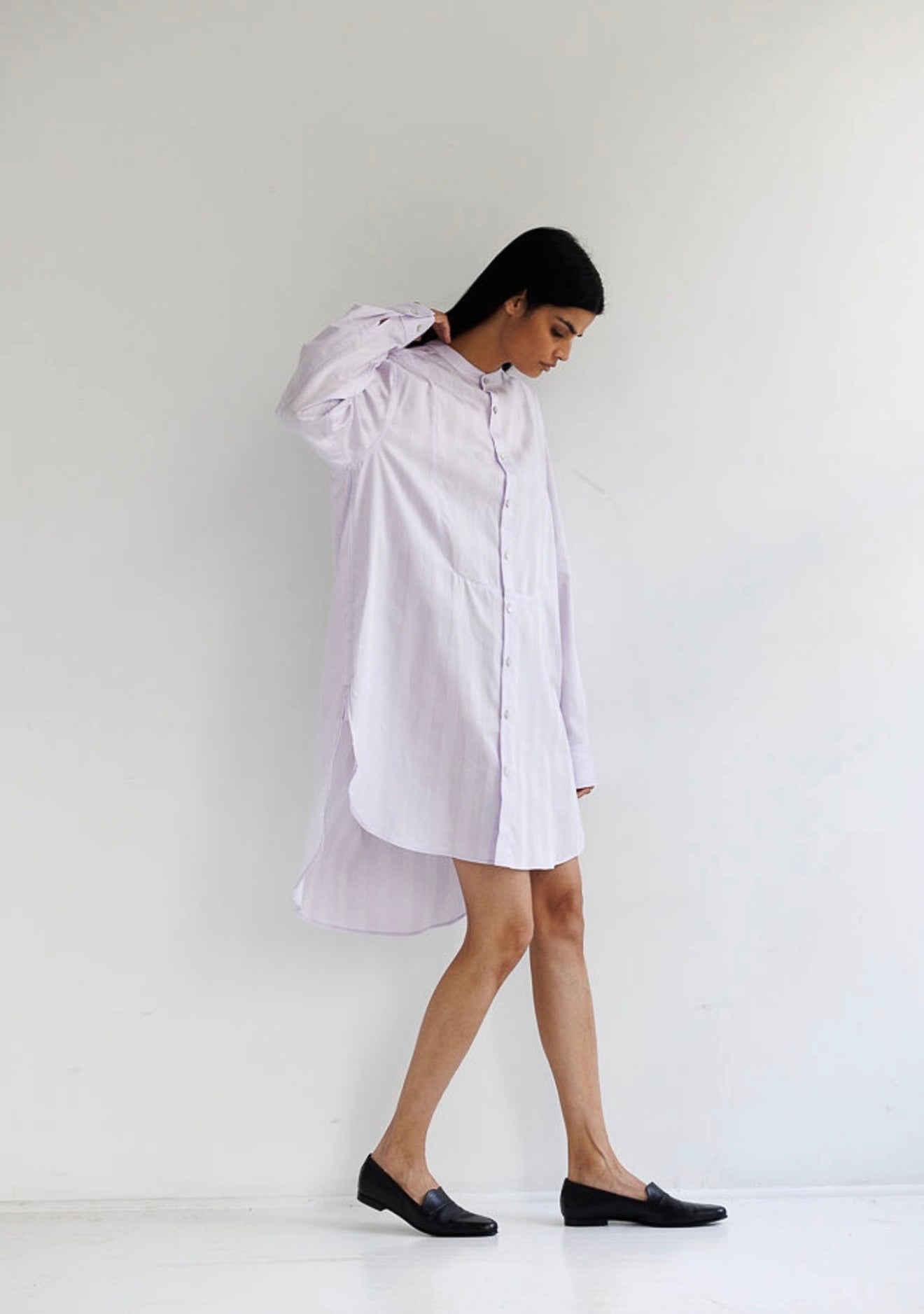OVERSIZED SHIRTDRESS