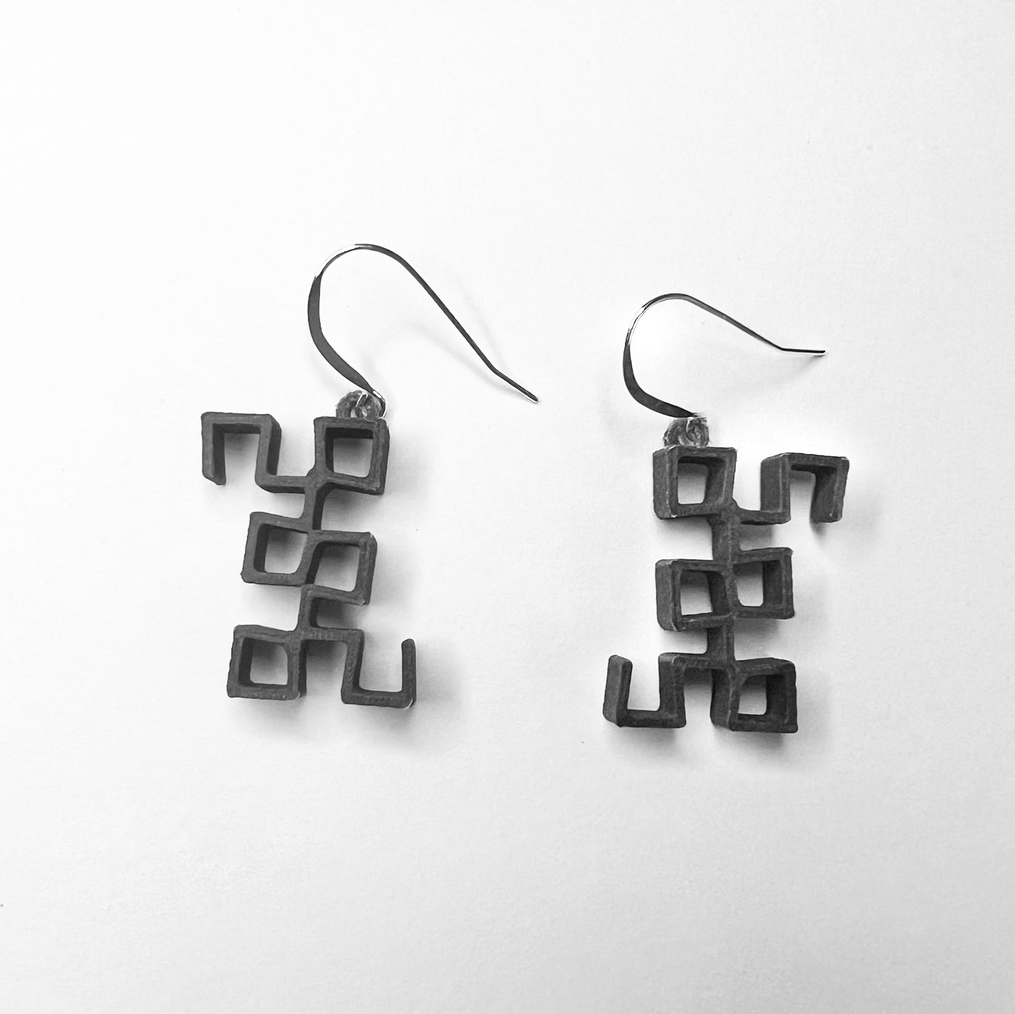 Fractal Y Earrings - PRC