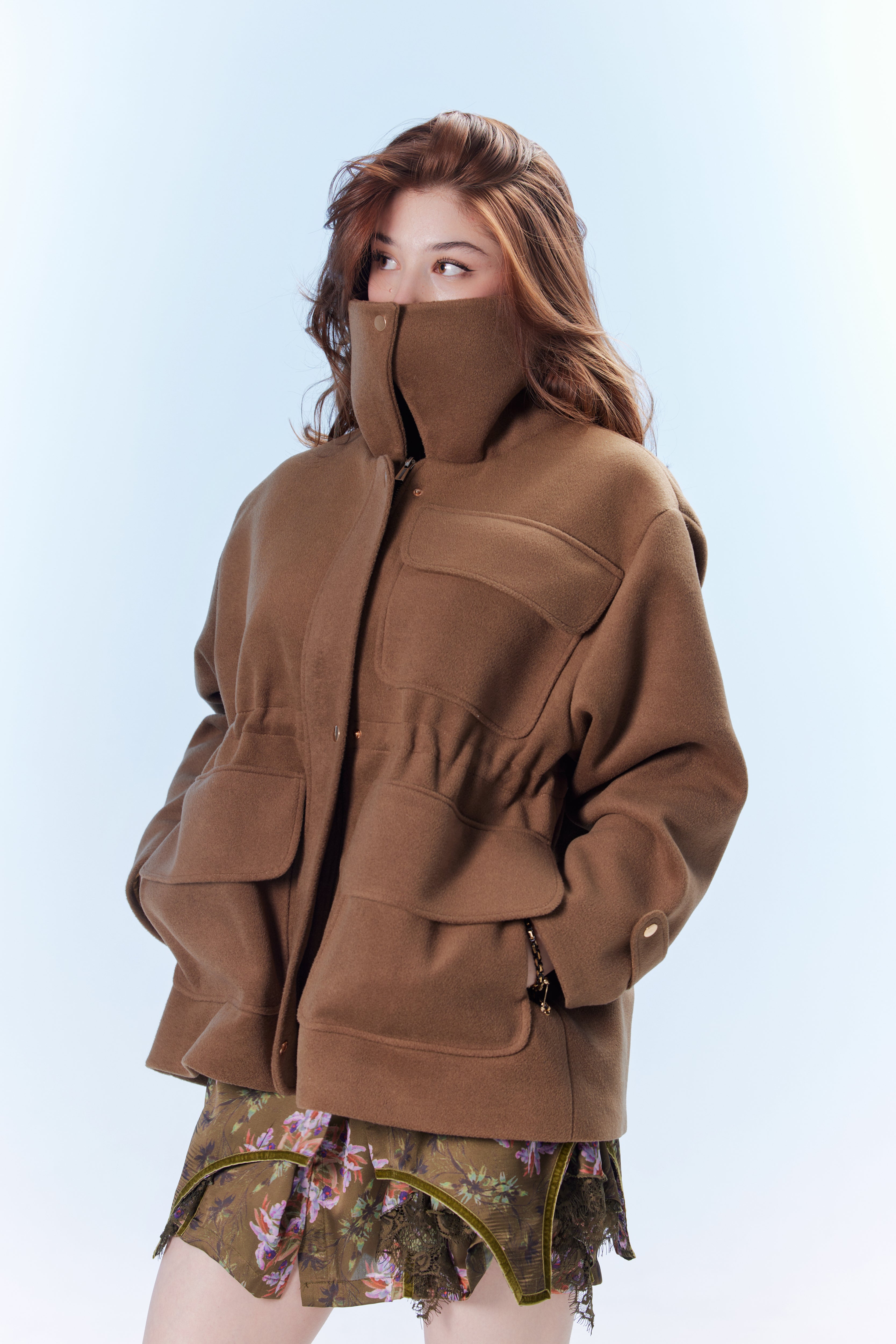 Brown Flight Coat