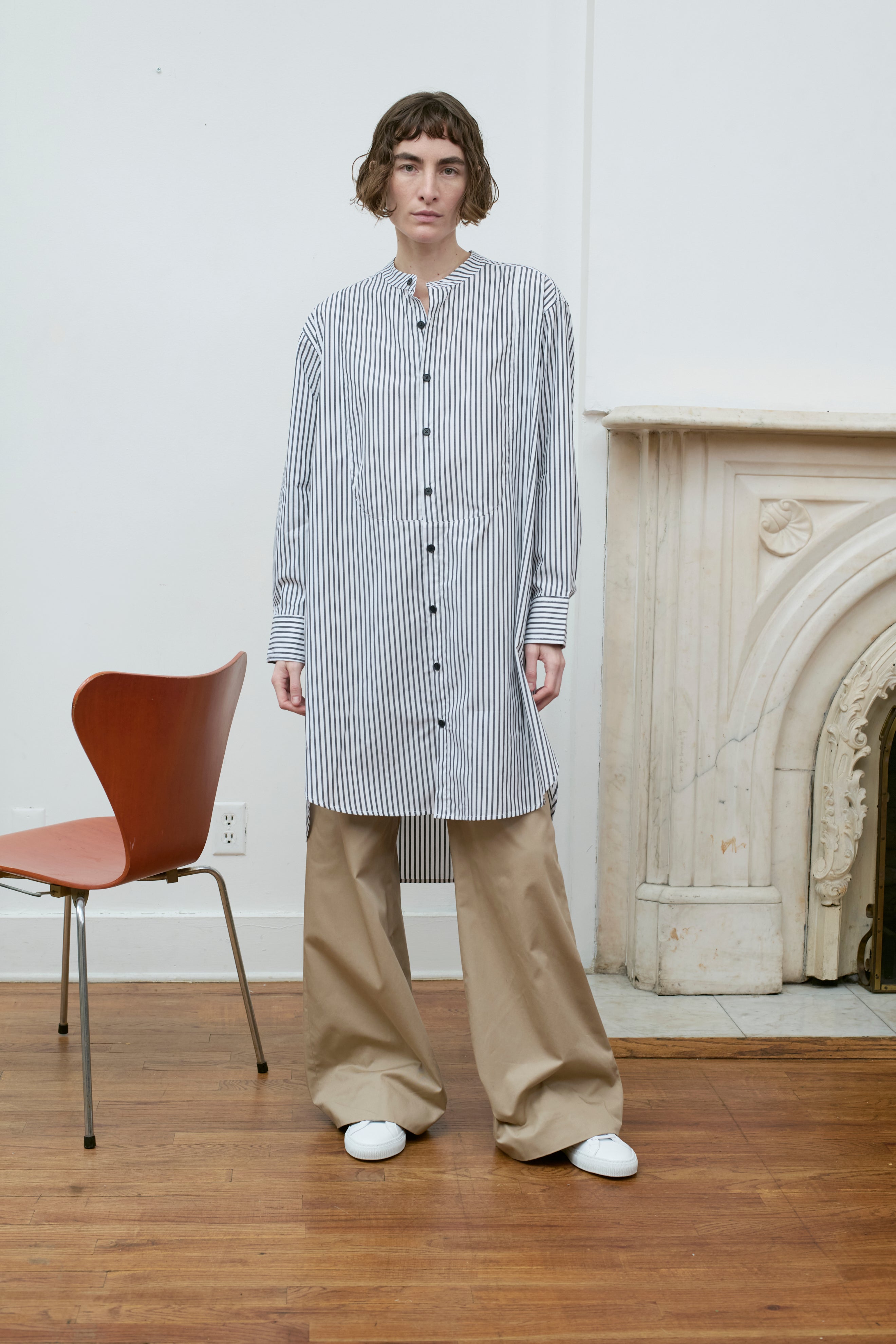 OVERSIZED SHIRTDRESS
