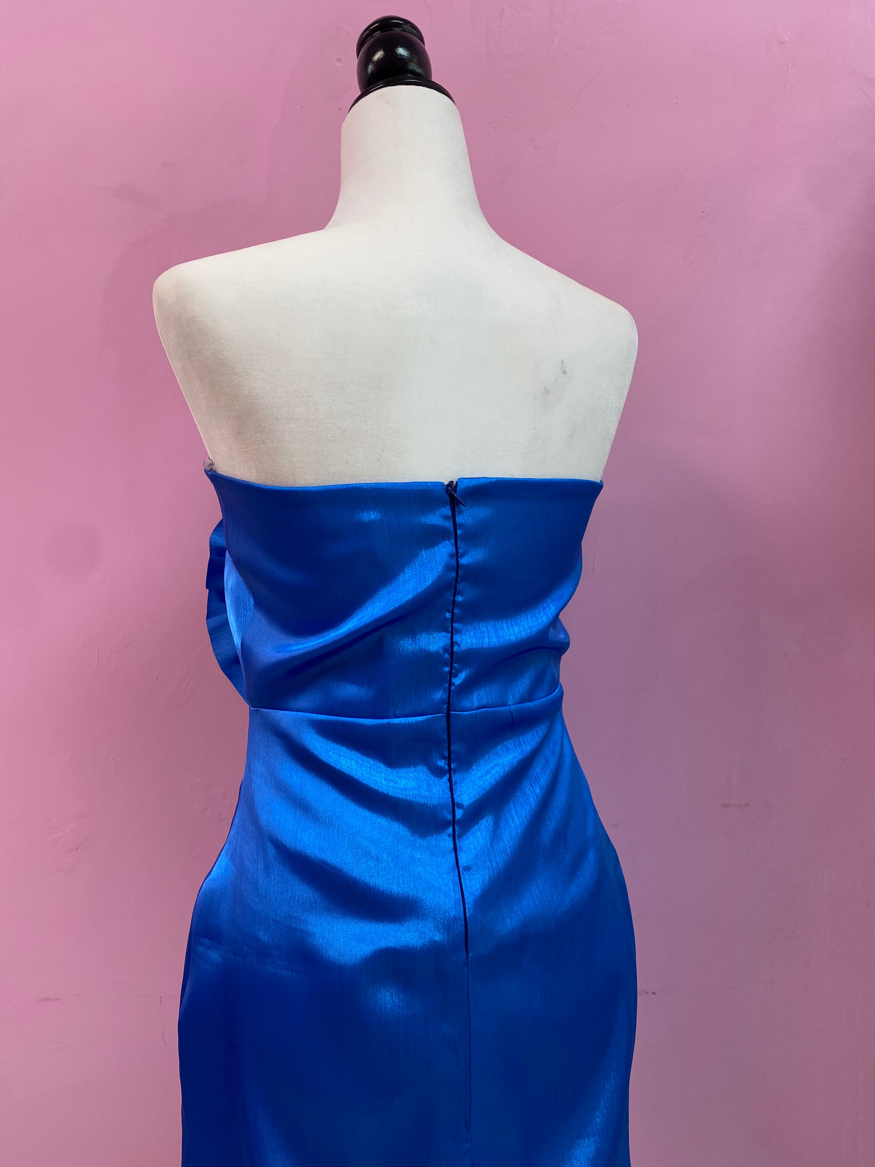 "BLUE LIKE ROSES" Dress