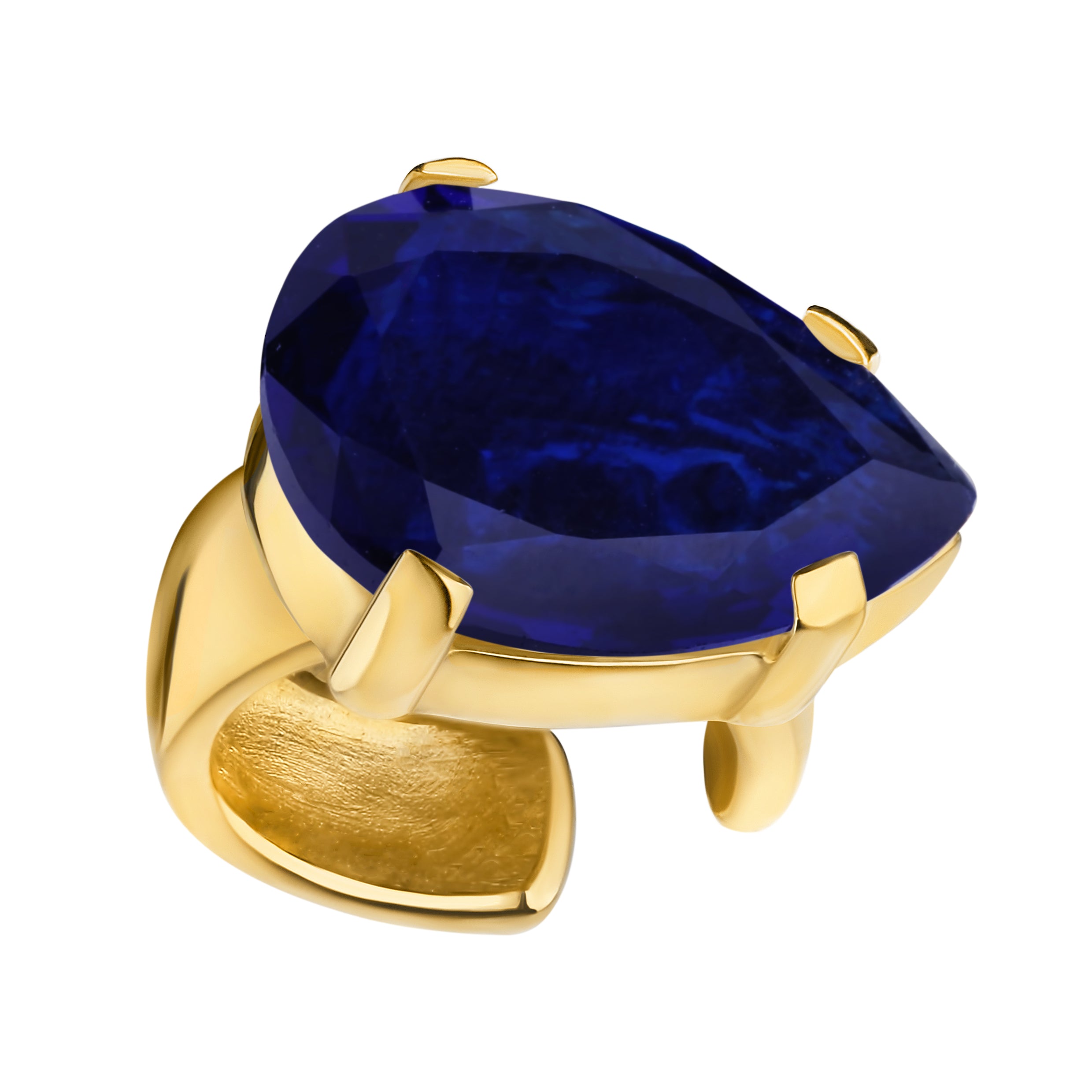 RADIANCE BLUE CUFF GOLD