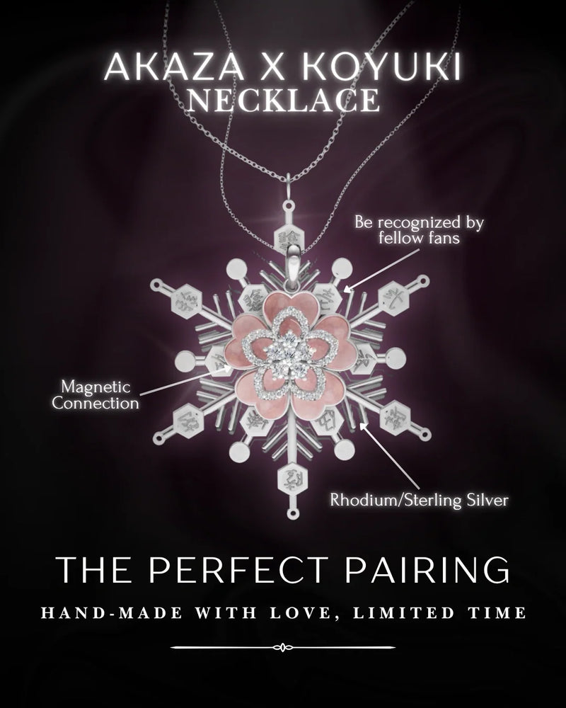 Upper Moon Three and Blossom Necklace Collection