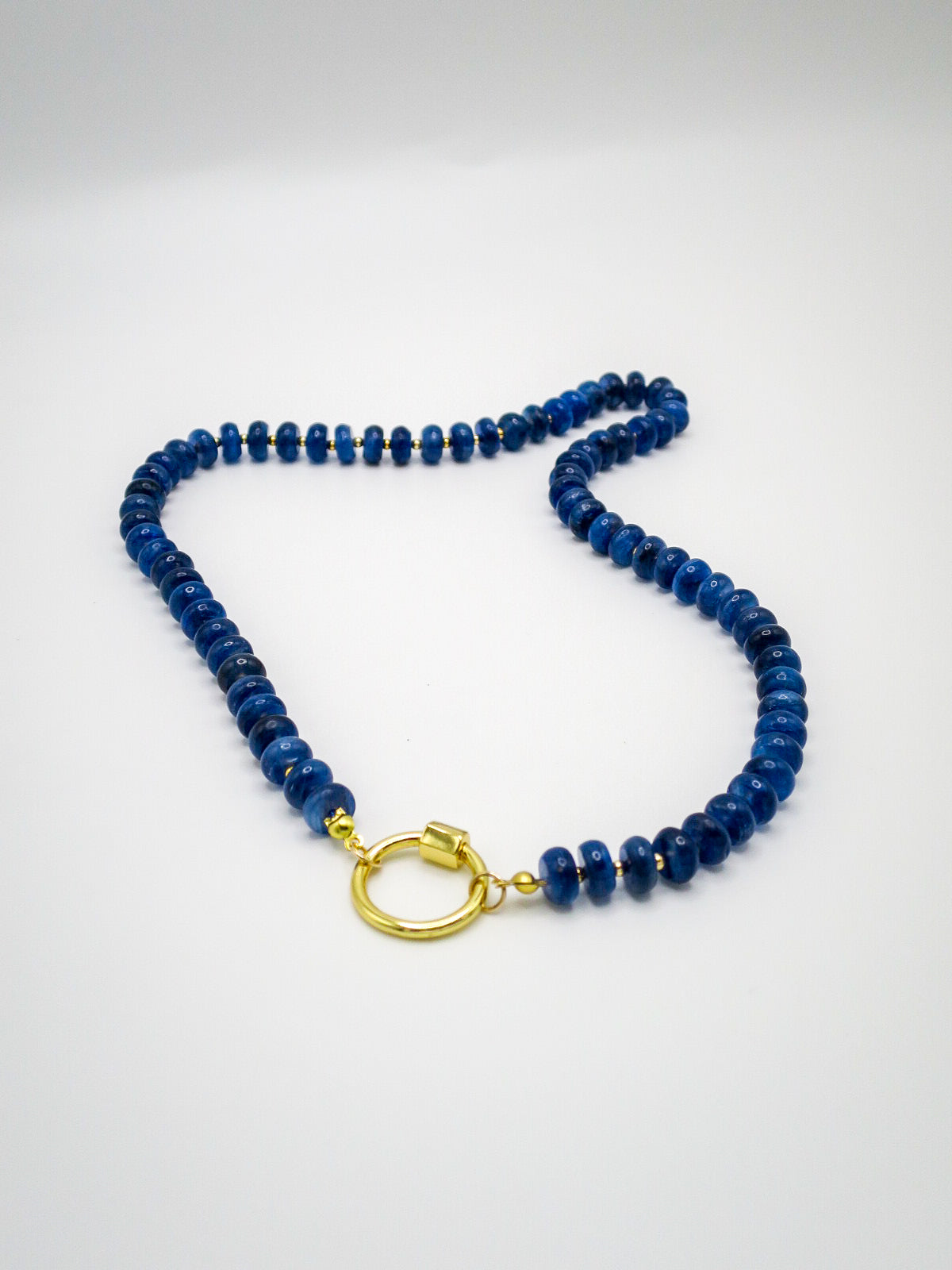 Kyanite Carabiner Necklace