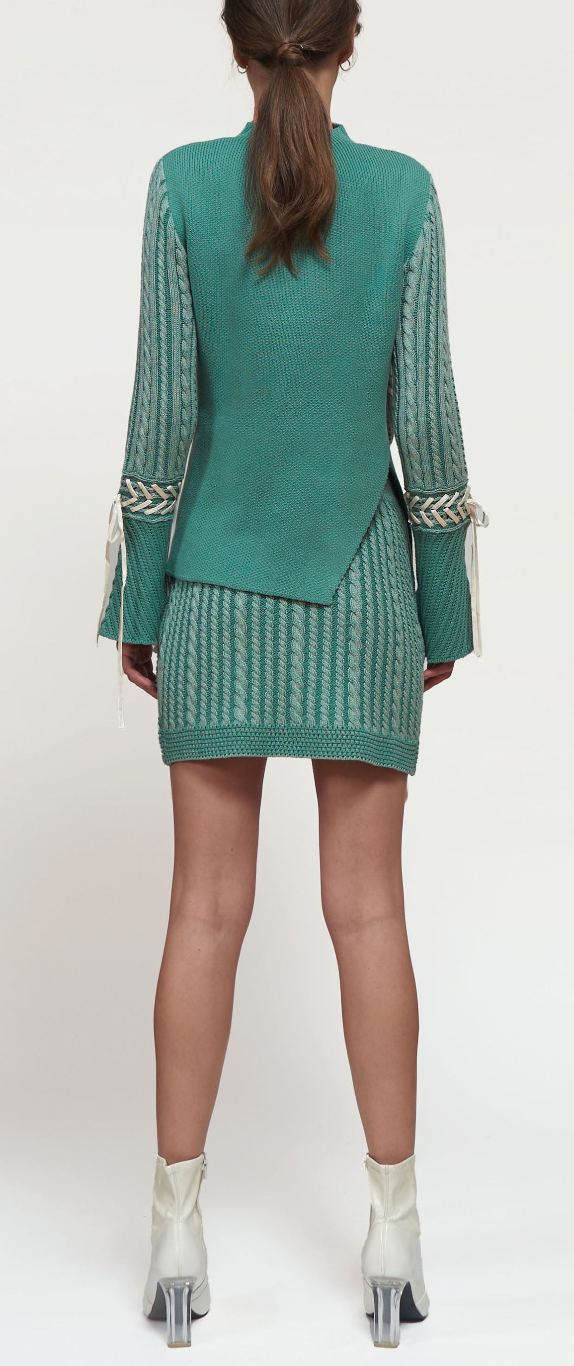 Mirella-Cable Knit Top
