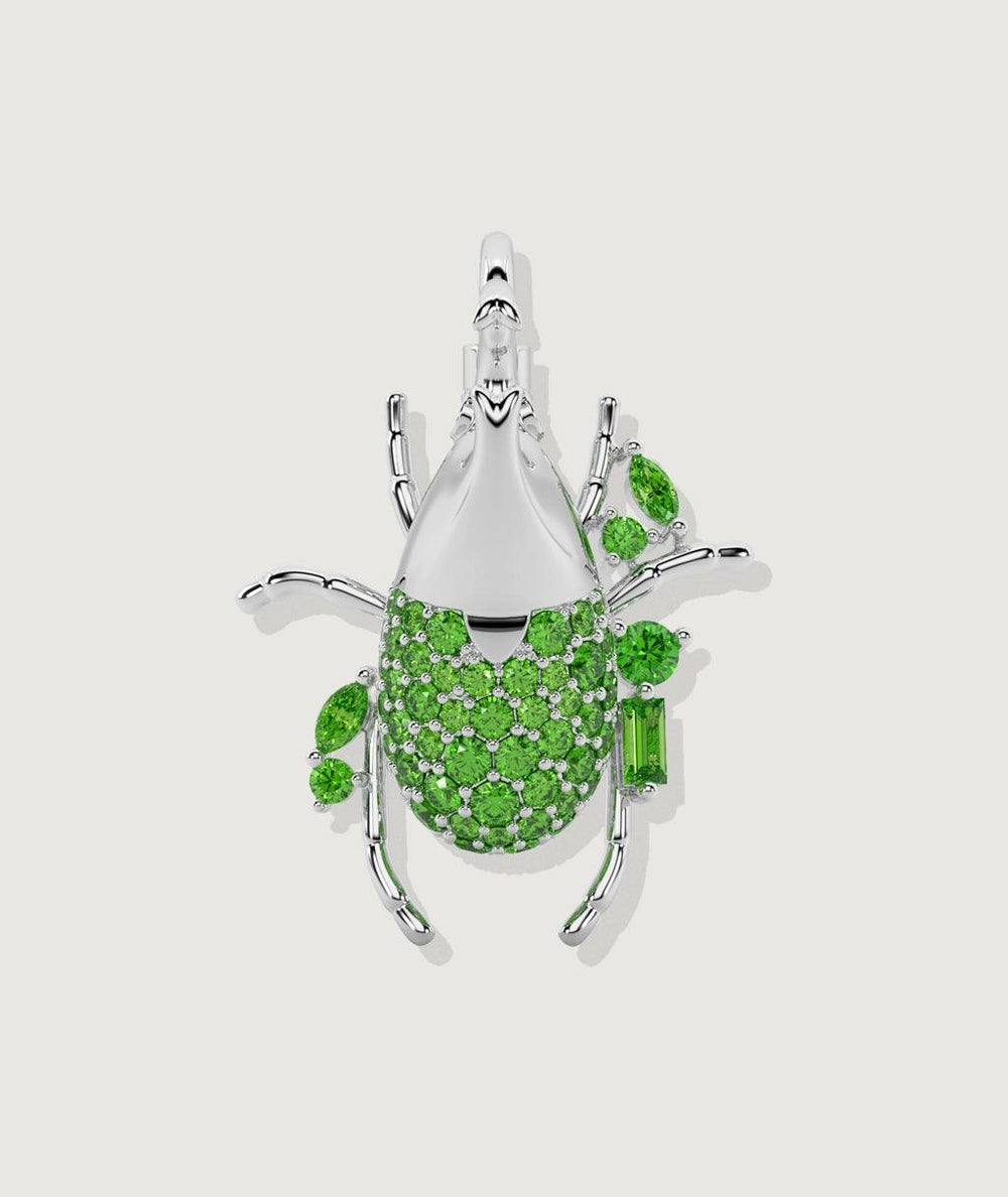 The Gilded Beetle Charm