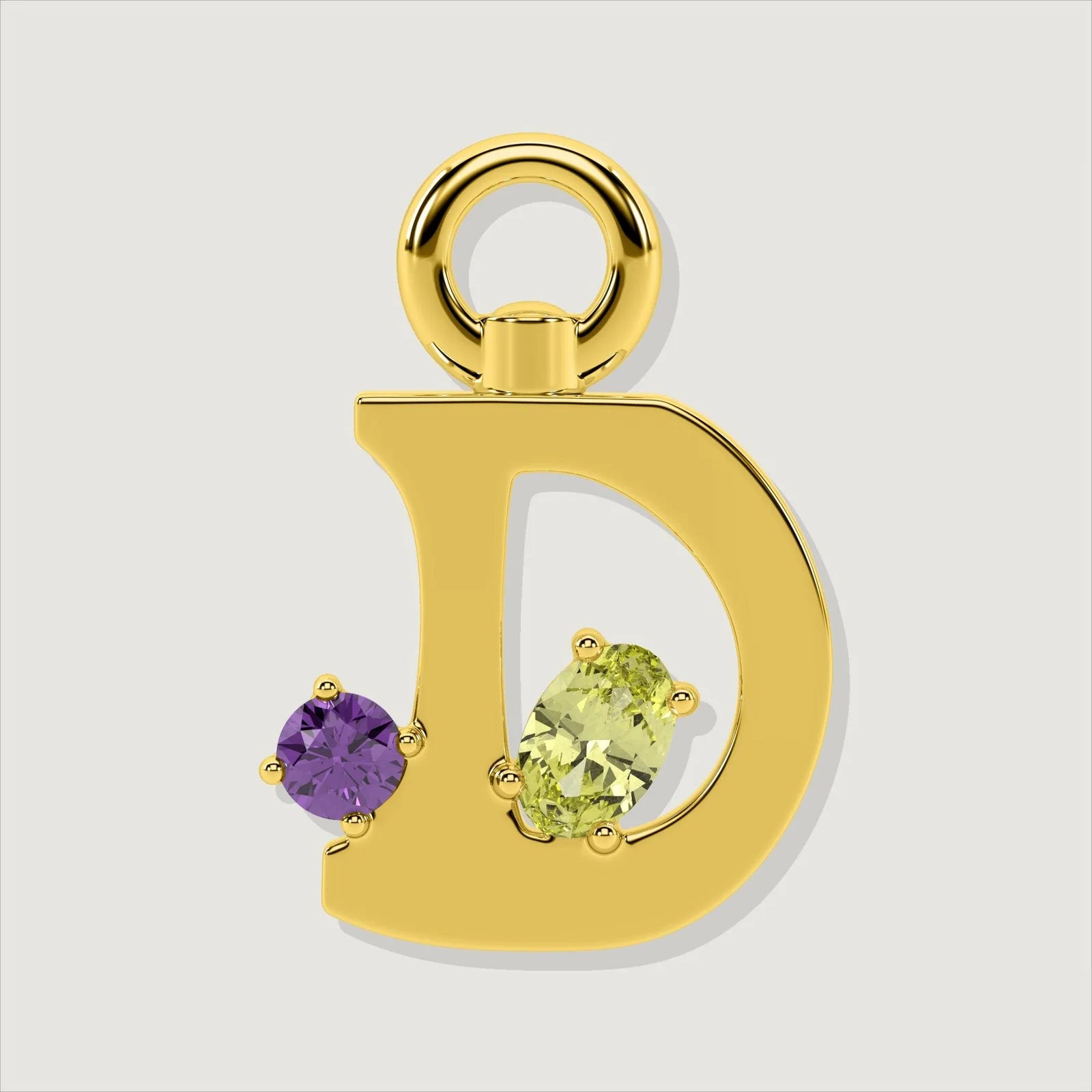 The Amare Letter D Charm
