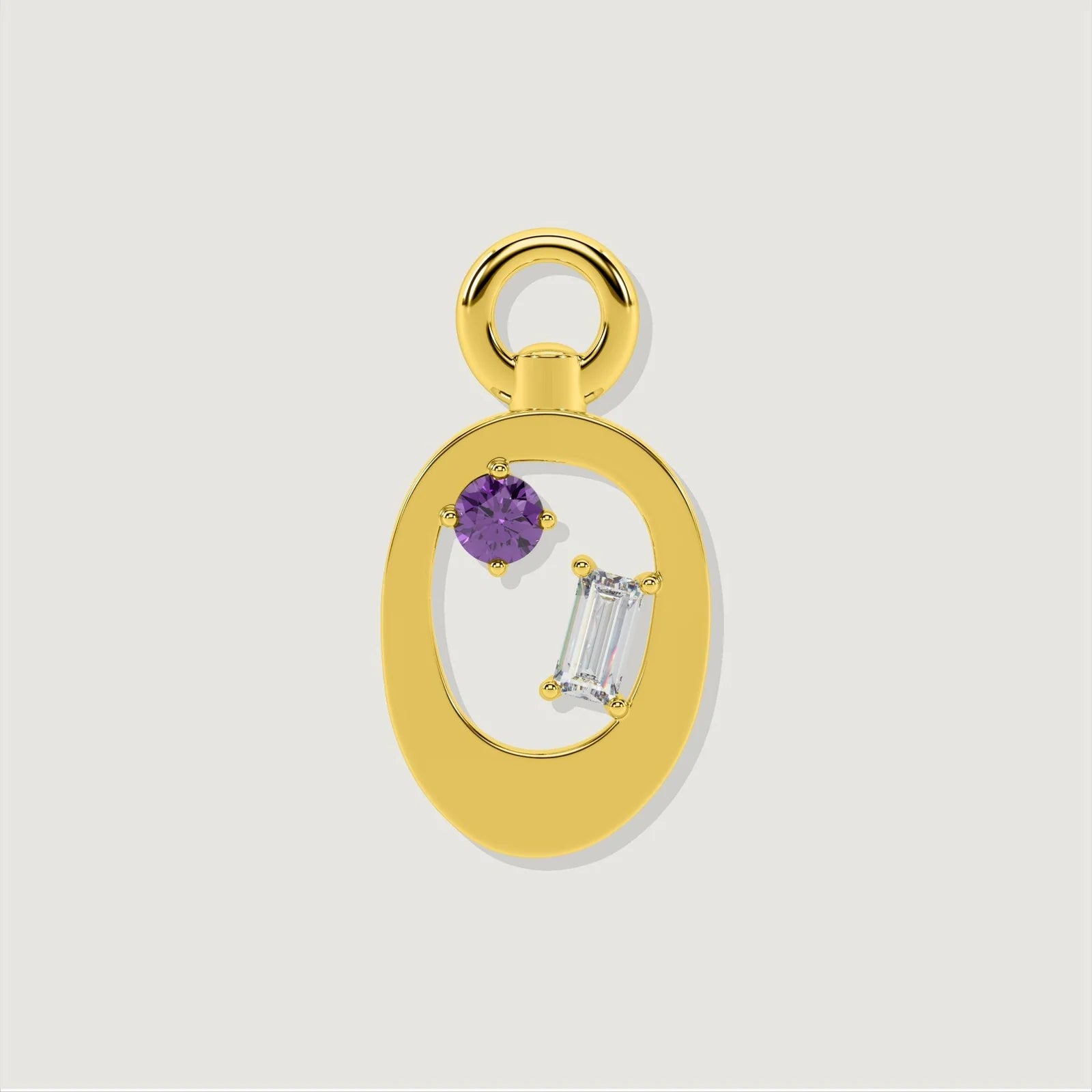 The Amare Letter O Charm