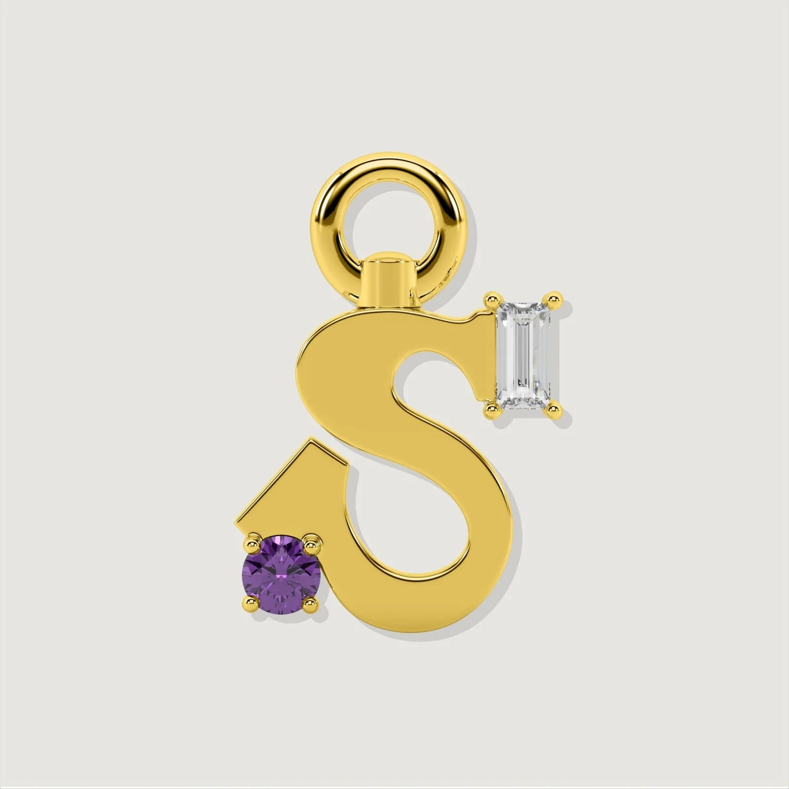 The Amare Letter S Charm