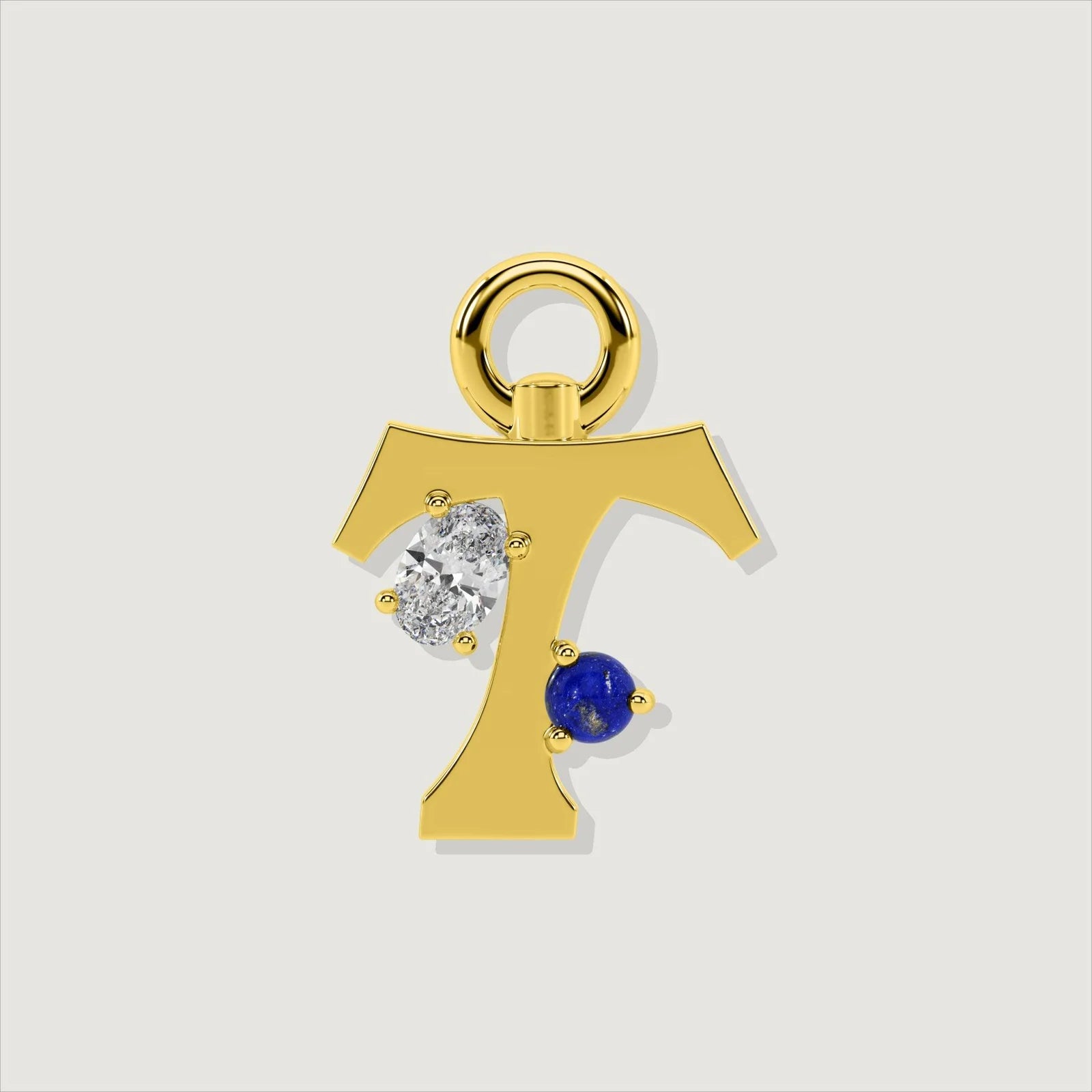 The Amare Letter T Charm