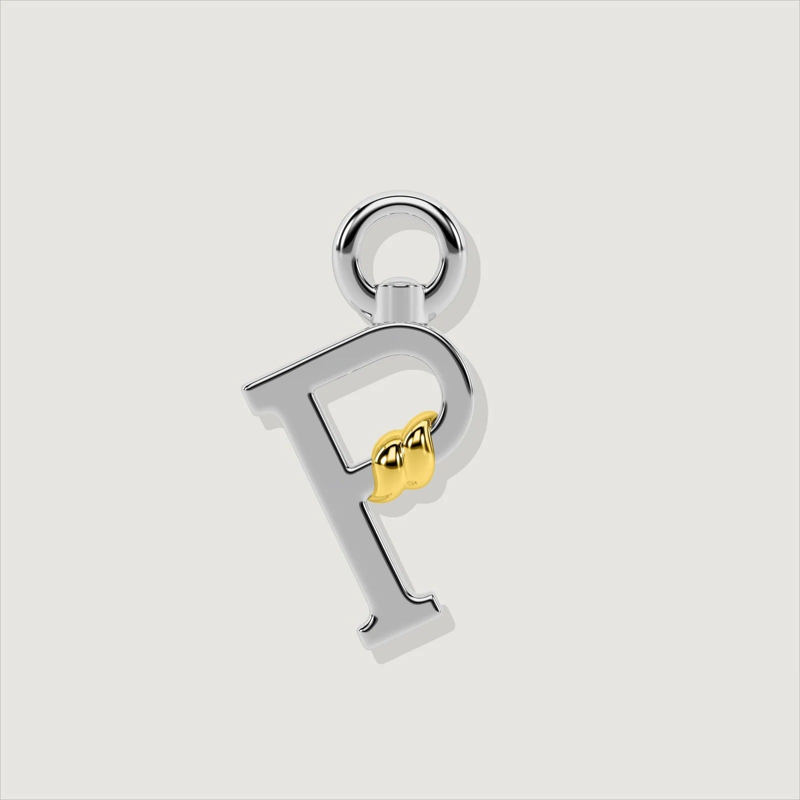 The Unius Letter P Charm