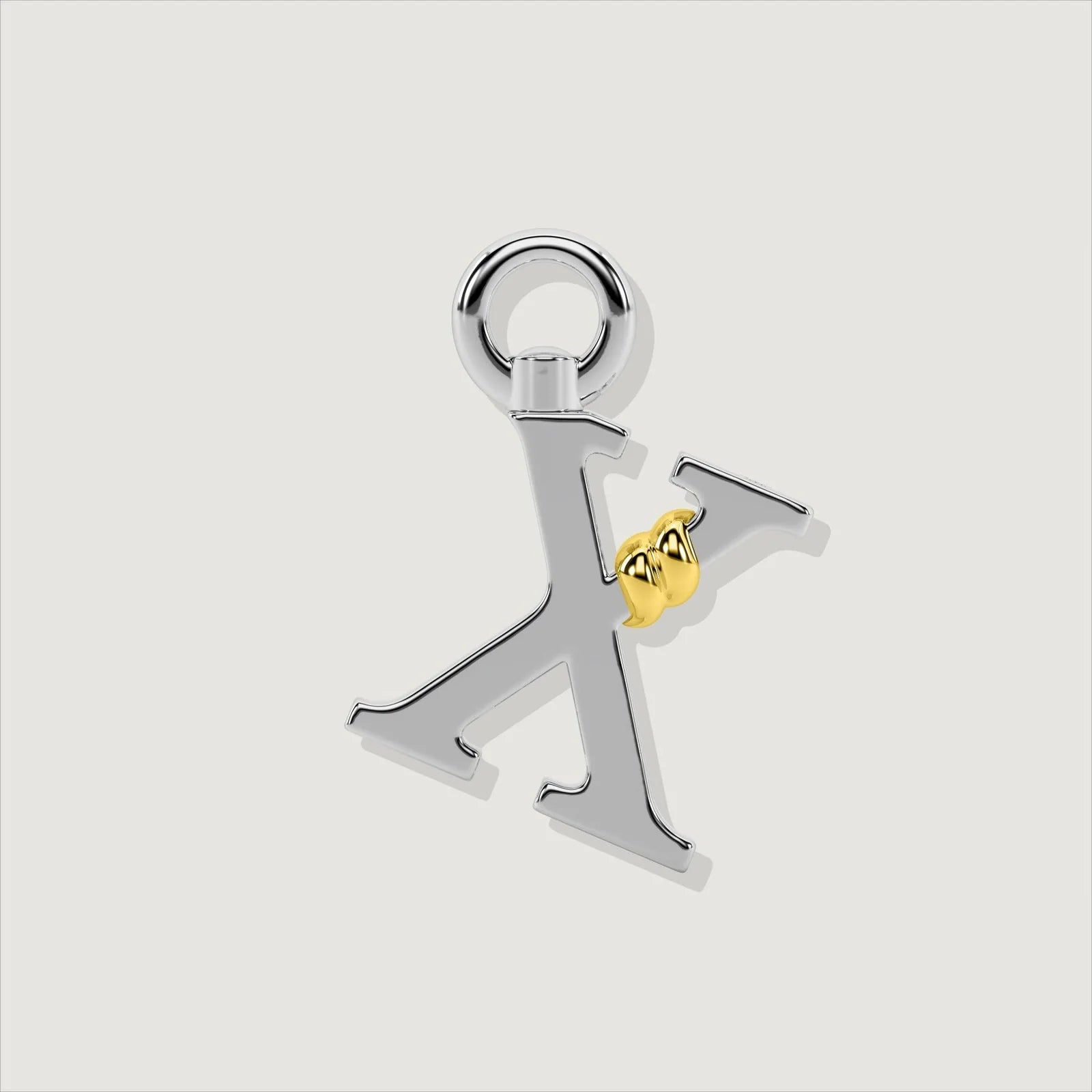 The Unius Letter X Charm