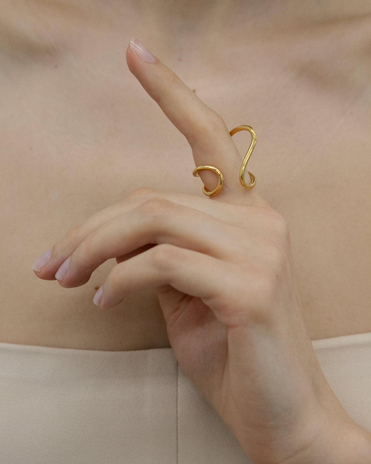 Contour Ring – 18K Gold Vermeil
