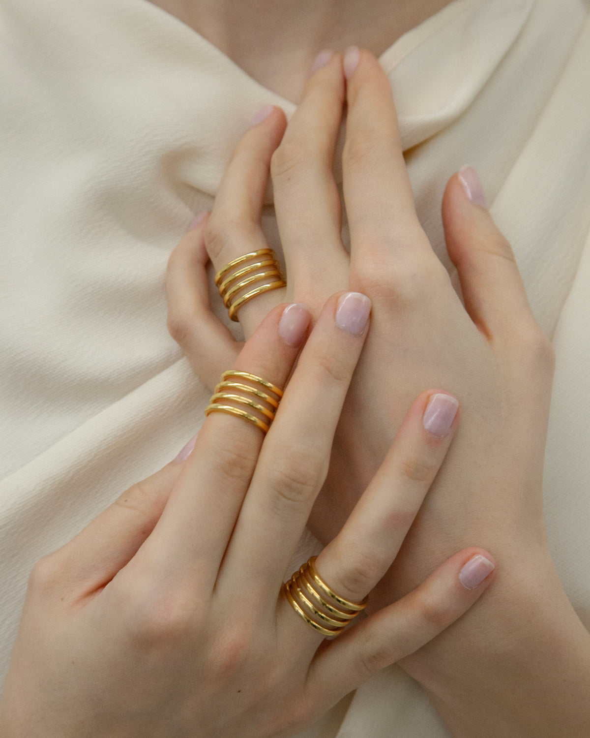 Axis IV Ring – 18K Gold Vermeil