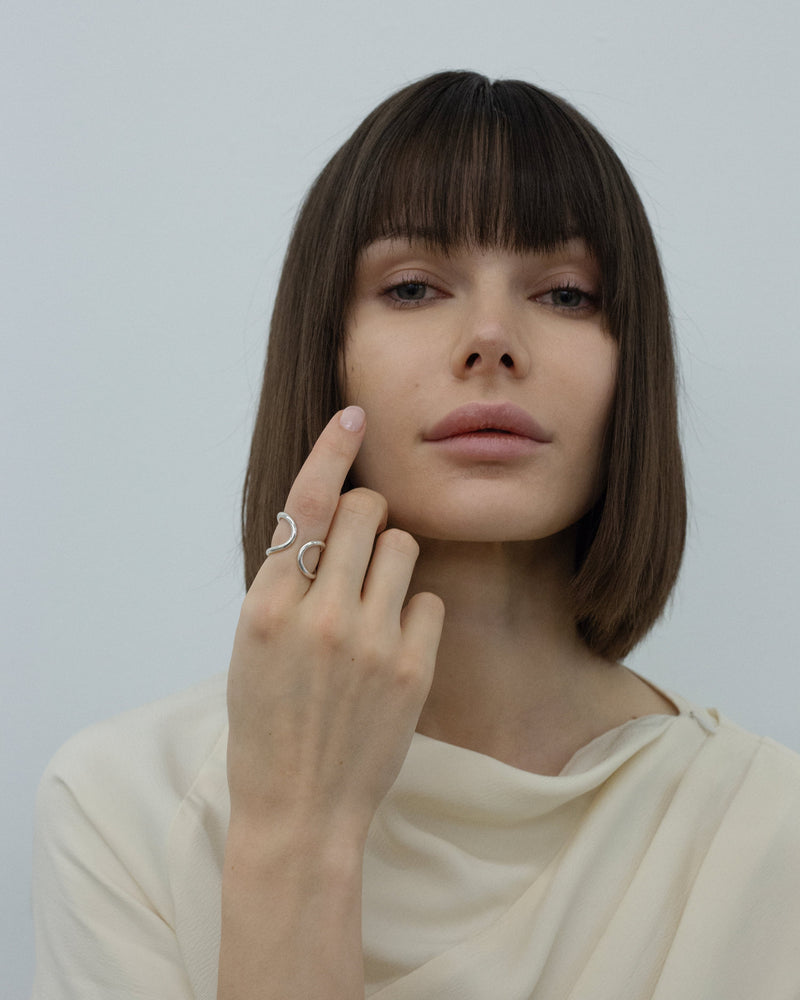 Embrace Ring – Sterling Silver