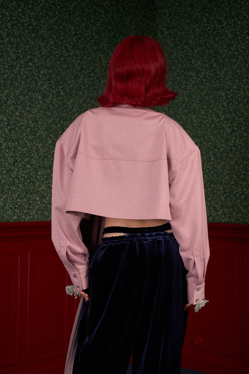 Strong Shoulder Oversized Shirt - The Doll