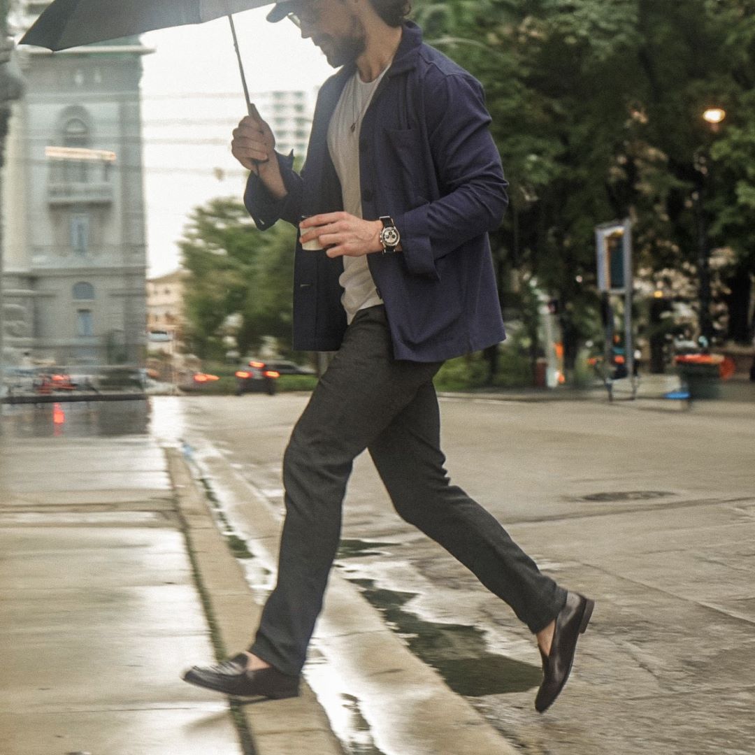 Men's Loafer Jacket - Navy