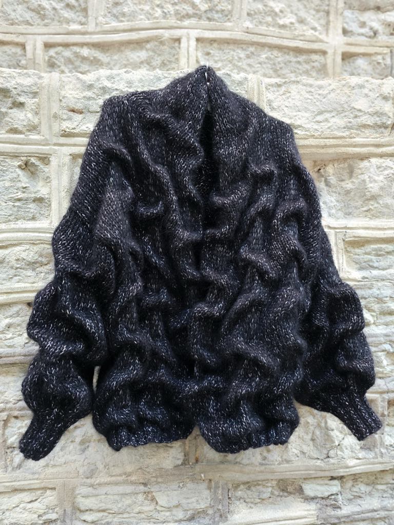 Onyx Waves bomber jacket