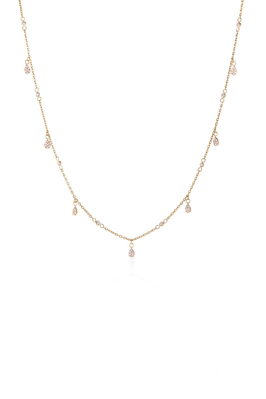 Pear Diamond Chocker