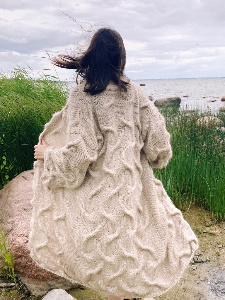 Pearl Waves cardigan
